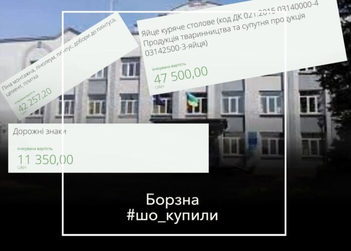 #шо_купили Книги, дорожні знаки, ремонт доріг. Що замовляли на кошти платників податків в Борзні?