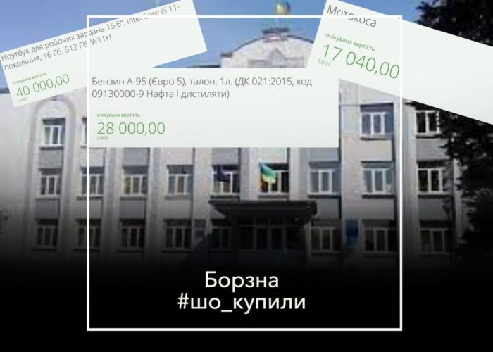 #шо_купили , Мотокоса, ноутбуки, реактиви. Що замовляли в жовтні 2024-го року на кошти платників податків в Борзні?
