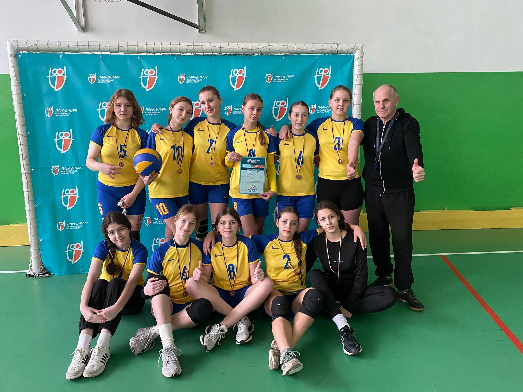Фінал волейбольних змагань у Борзнянській громаді: обрано чемпіонок серед старшокласниць