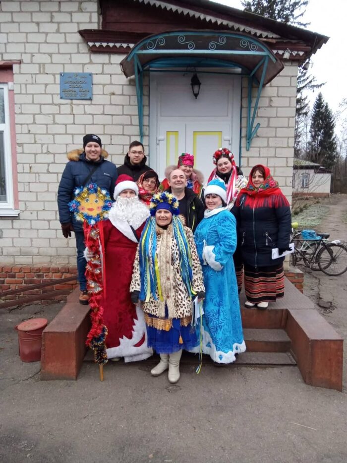 У Борзнянській громаді відбулося різдвяне колядування