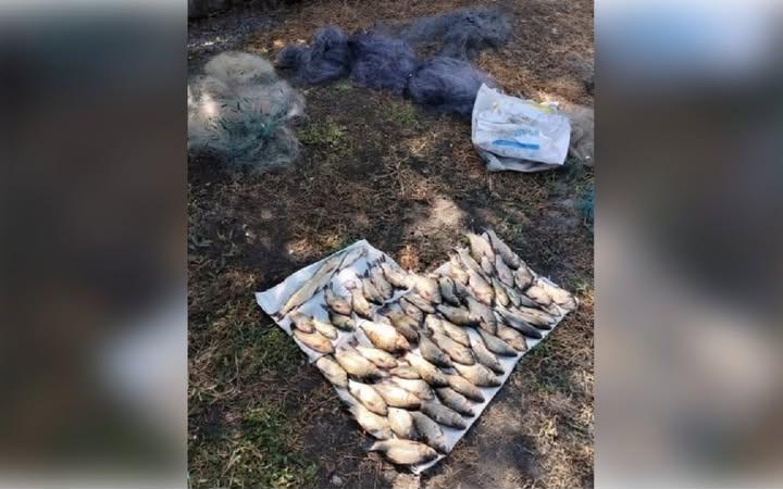 Поліція та рибоохорона викрили браконьєра на річці Борзна в Кинашівці